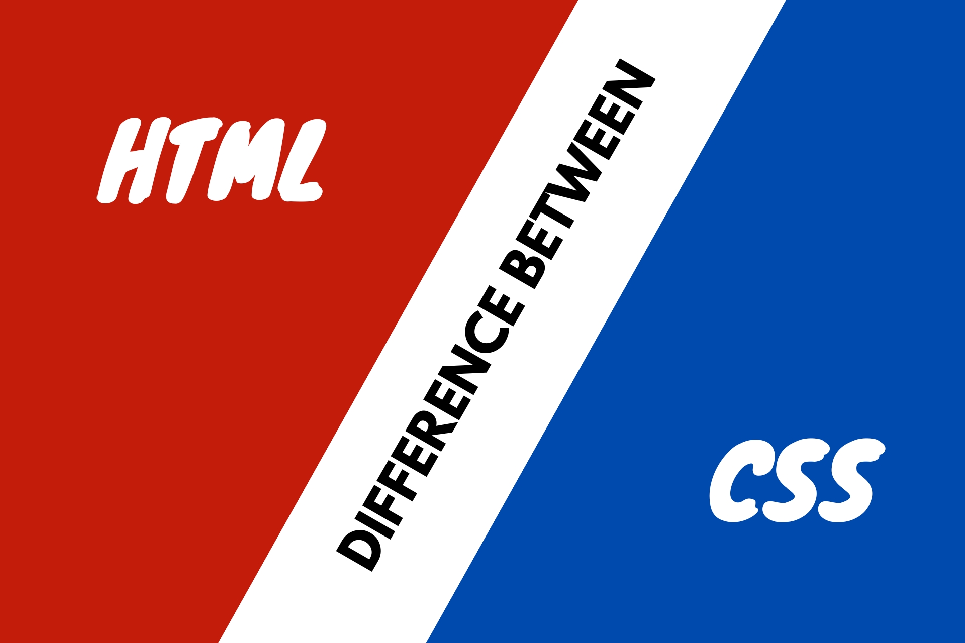 Difference Between HTML and CSS